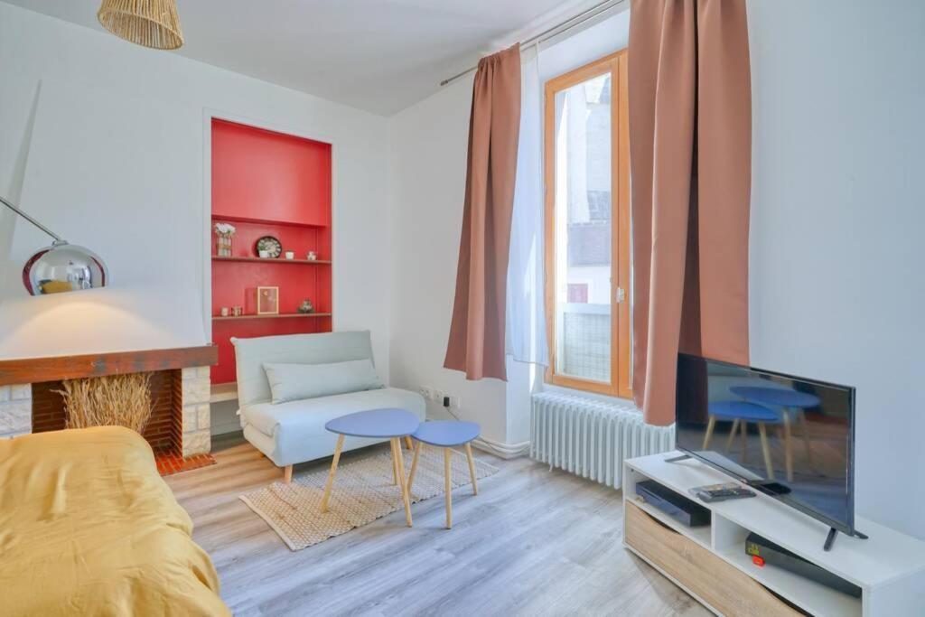 Studio Charmant Au Coeur Du Vieux Corbeil 科尔贝－埃索讷 外观 照片